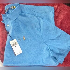 Polo by Ralph Lauren Men's Sky Blue Polo XL